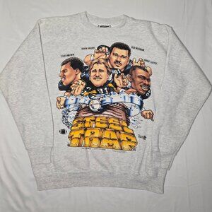Pittsburgh Steelers Sweater Shirt Xplosion Mid Weight Lee Large Vintage 1994 NFL